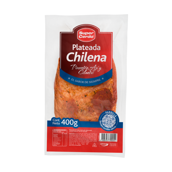 Plateada chilena 400G